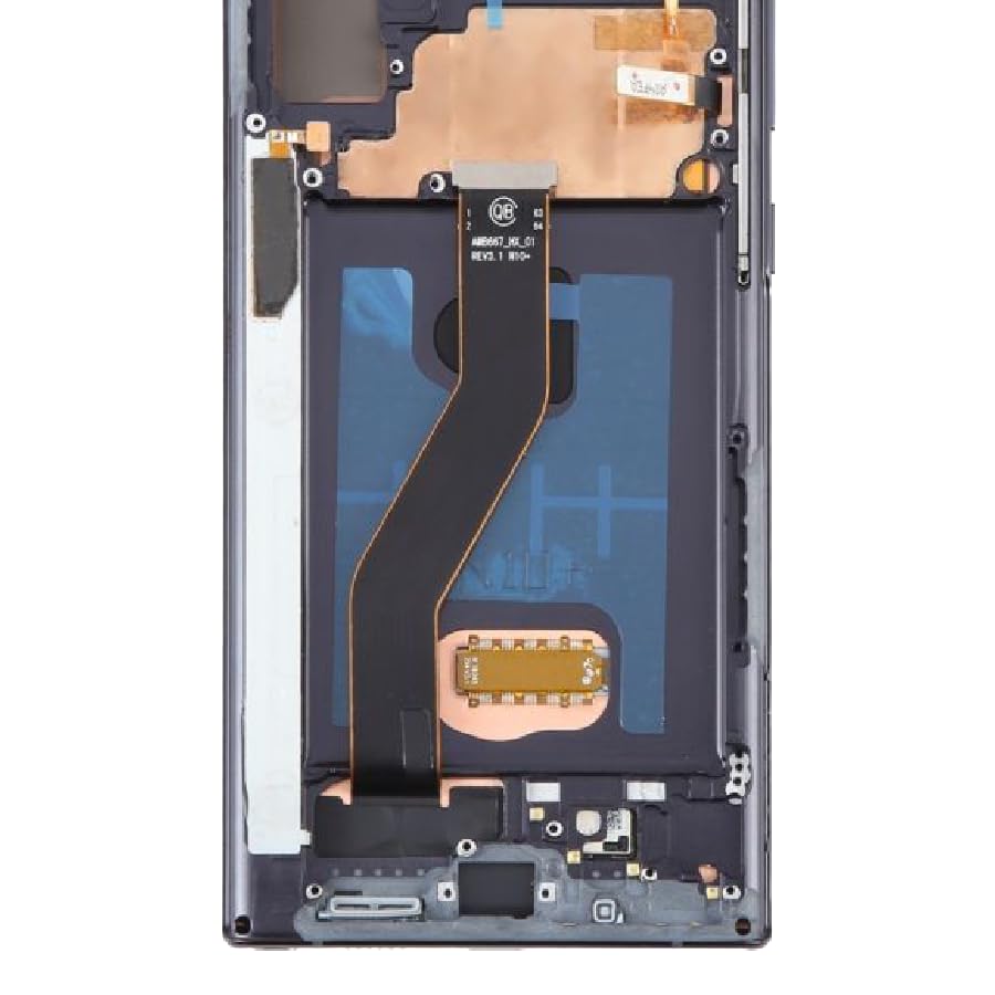 Écran tactile de rechange pour Samsung Note 10 Plus OLED avec cadre haute qualité - 3