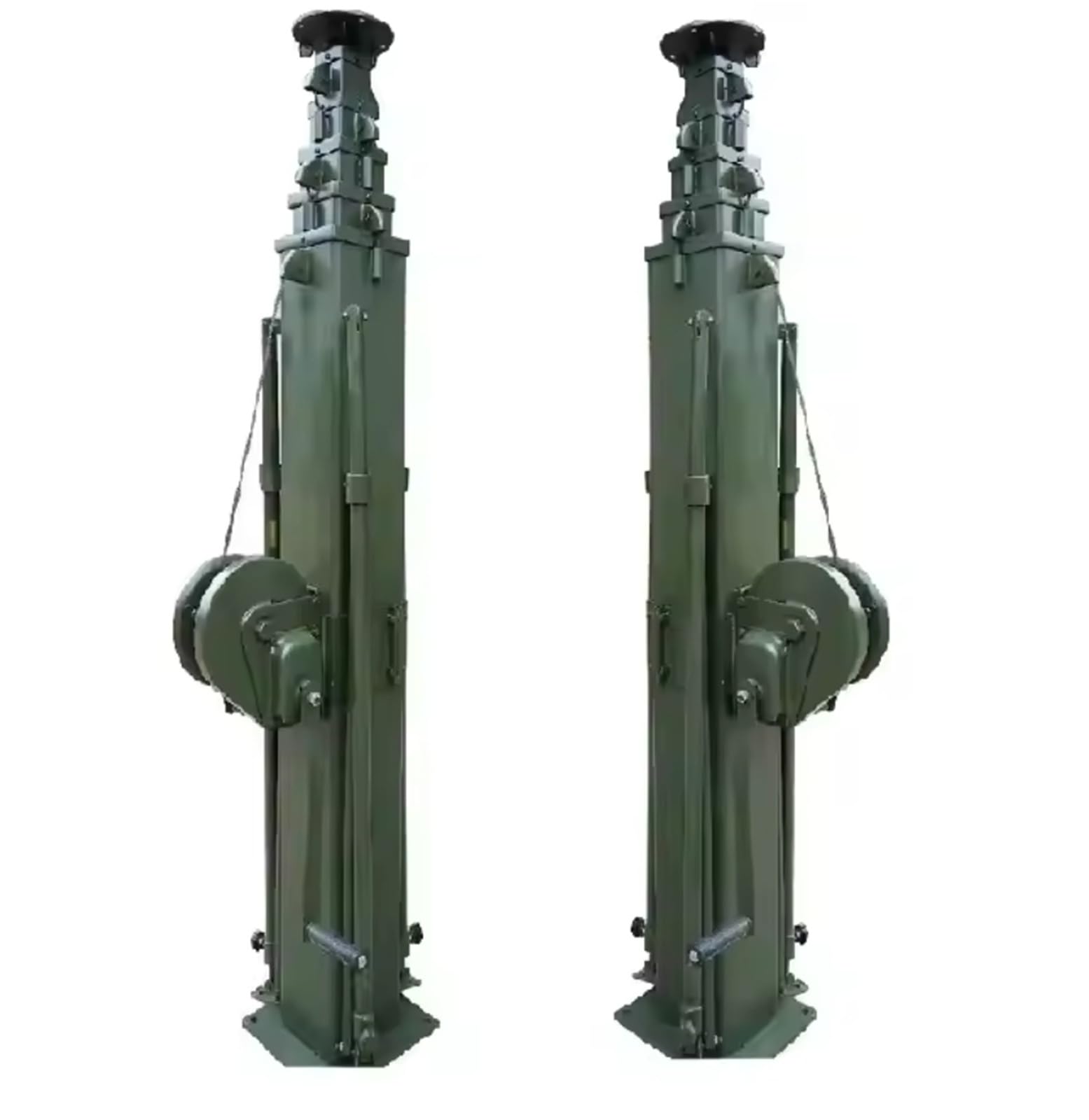 X Psblty One Color 4M To 35M Manual Wind Up Telescopic Light Antenna Tower Mast With Tripod