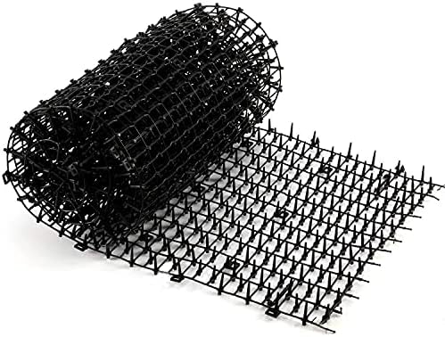 Pink moon Cat Scat Mat with Spikes Prickle Strips Anti-Cats Network Digging Stopper Pest Repellent Spike Deterrent Mat