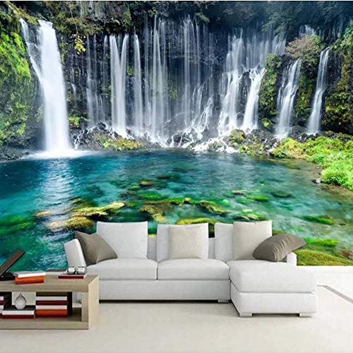 Tapeten Benutzerdefinierte 3D Fototapete Natur Landschaft Schöne Wasserfall Große Wandbilder Wohnzimmer Sofa Schlafzimmer Hintergrund Wandbild