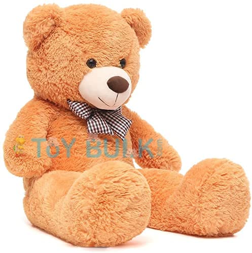 Image of Soft Toy 6 Feet, Birthday Gift for Wife, Boyfriend /Husband, Wedding Couple Special, Rakhi Gift for Brother /Sister (6 Feet, Brown)