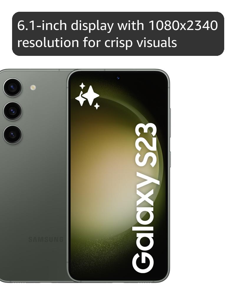 Samsung Galaxy S23 5G SM-S911B/DS 128GB 8GB RAM, 50 MP Camera