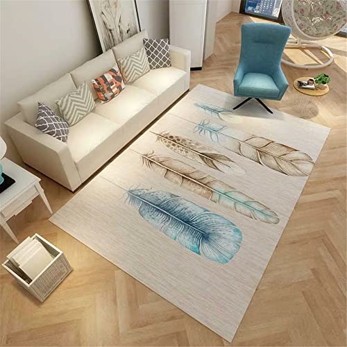Tapis de chambre 140x200cm idéal pour coin lecture cocooning