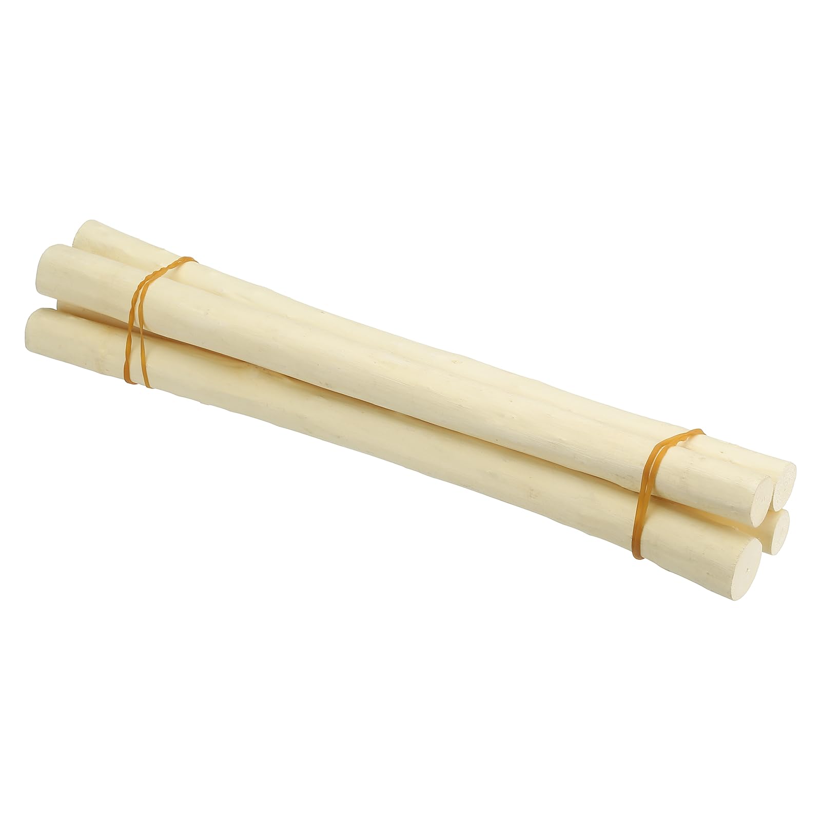 Bûches en bois de 40cm PATIKIL sans échardes pour accessoires photos et DIY