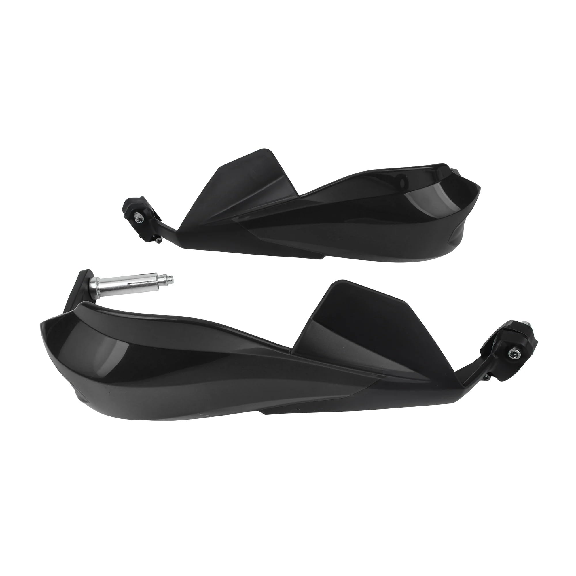 Per accessori paramani per moto Maniglia per protezione mano per manubrio(Nero)