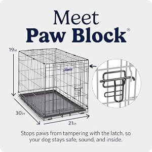 Midwest 30-Inch Single Door iCrate, for Medium Breeds, 21-40 lbs — photo 4 of 6