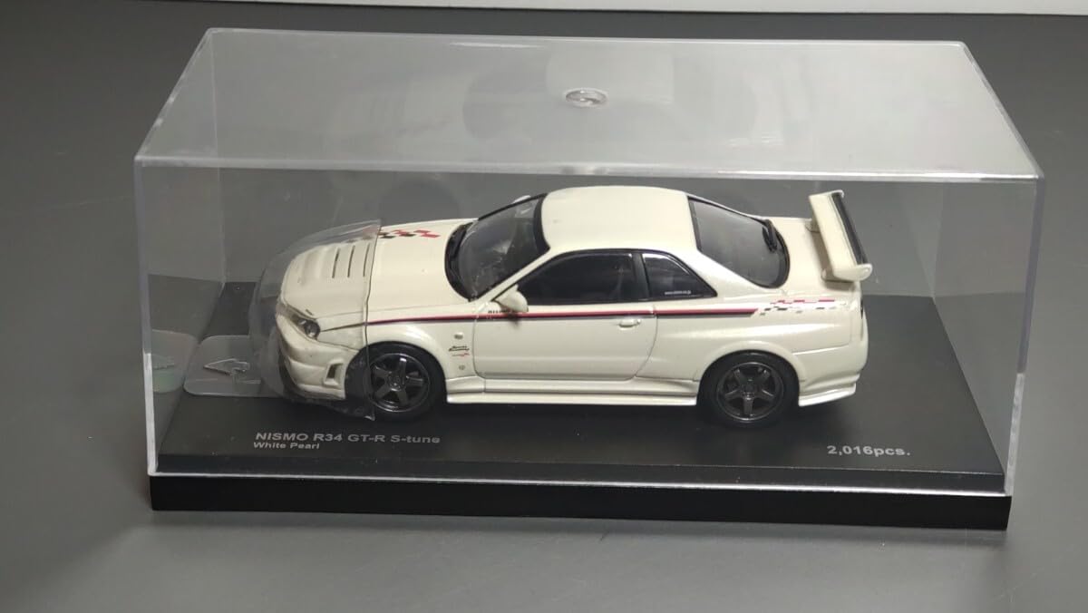 KYOSHO NISMO R34 GT-R S-tune ホワイトパール s-l1200.jpg