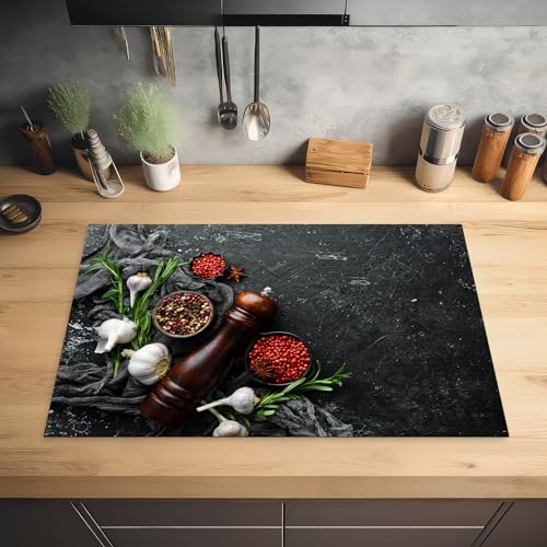 KitchenYeah© Herdabdeckplatte Einteilig Küche Herdabdeckung Induktionsfeld – Ansicht 2