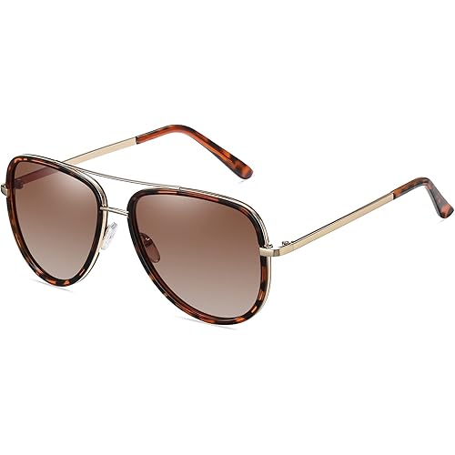 Polarized Aviator Sunglasses for Women
