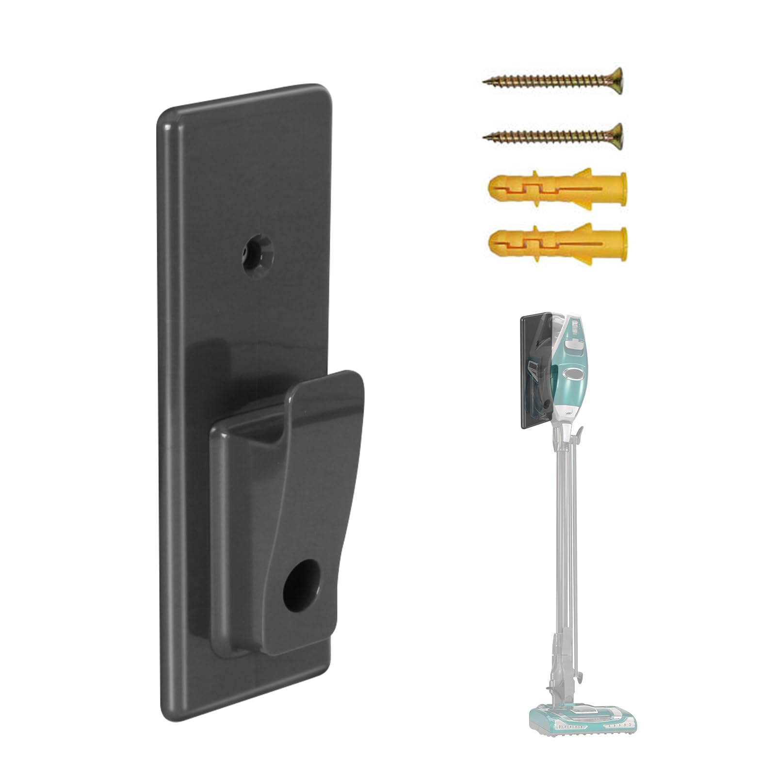 Fixbetter Wall Mount Attachments for Shark HV300 HV302 HV320 HV322 HV380 UV422U V450 etc Vacuum Cleaner, Strong Load-Bearing Capacity and Easy Installation Replacement Part No.416FFJV300