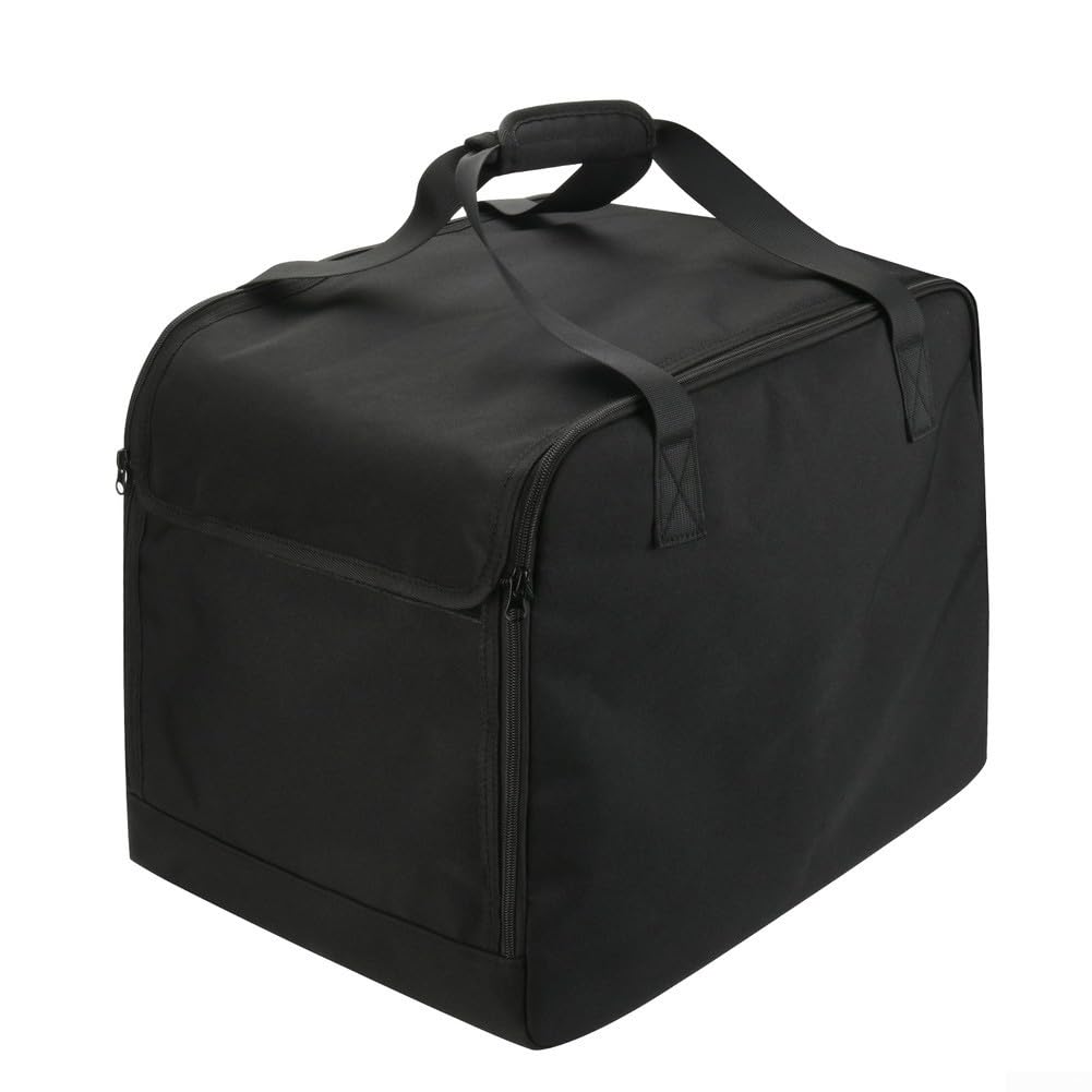 Nylonowa osłona przeciwpyłowa do koła wyścigowego Logitech G29, czarna torba do przechowywania, ochrona przed kurzem i zadrapaniami, 42 x 32 x 35 cm