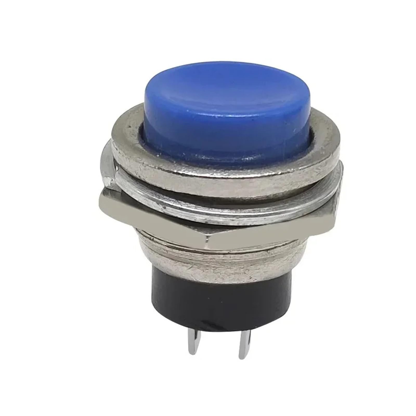 5/20 szt. 16mm chwilowy samoresetujący przełącznik przyciskowy, 2-pinowe elektryczne przyciski zasilania 6 różnych kolorów