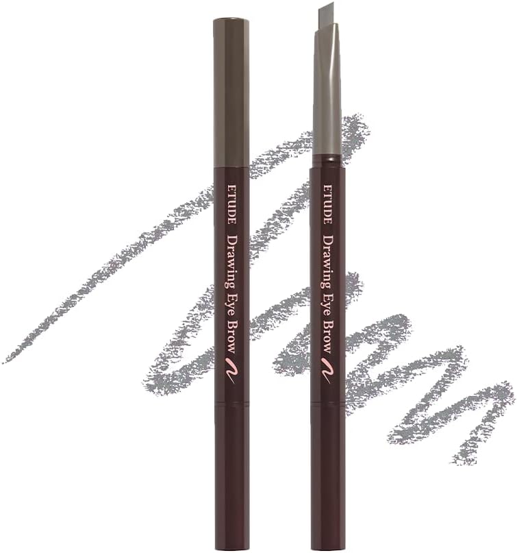 Drawing Eye Brow 0.25g #5 Grey 21AD | Long Lasting Eyebrow Pencil | Soft Textured Natural Daily Look Eyebrow Makeup | K-beauty