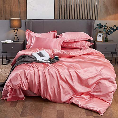 Housses de couette en satin chic pour sublimer votre chambre à coucher