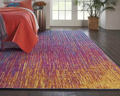 Tapete rectangular 8' x 10' multicolor Nourison miniatura 3