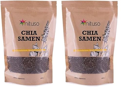 mituso Chia semi, 1 confezione (1 x 1000g) (Confezione da 2)