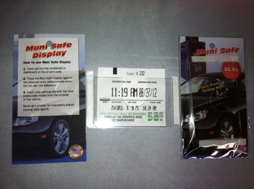 Muni Safe Display Parking Ticket Holder