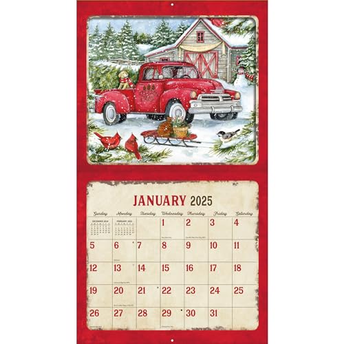LANG-Truckin-Along-2025-Wall-Calendar-25991002010 LANG Truckin Along 2025 Wall Calendar 25991002010