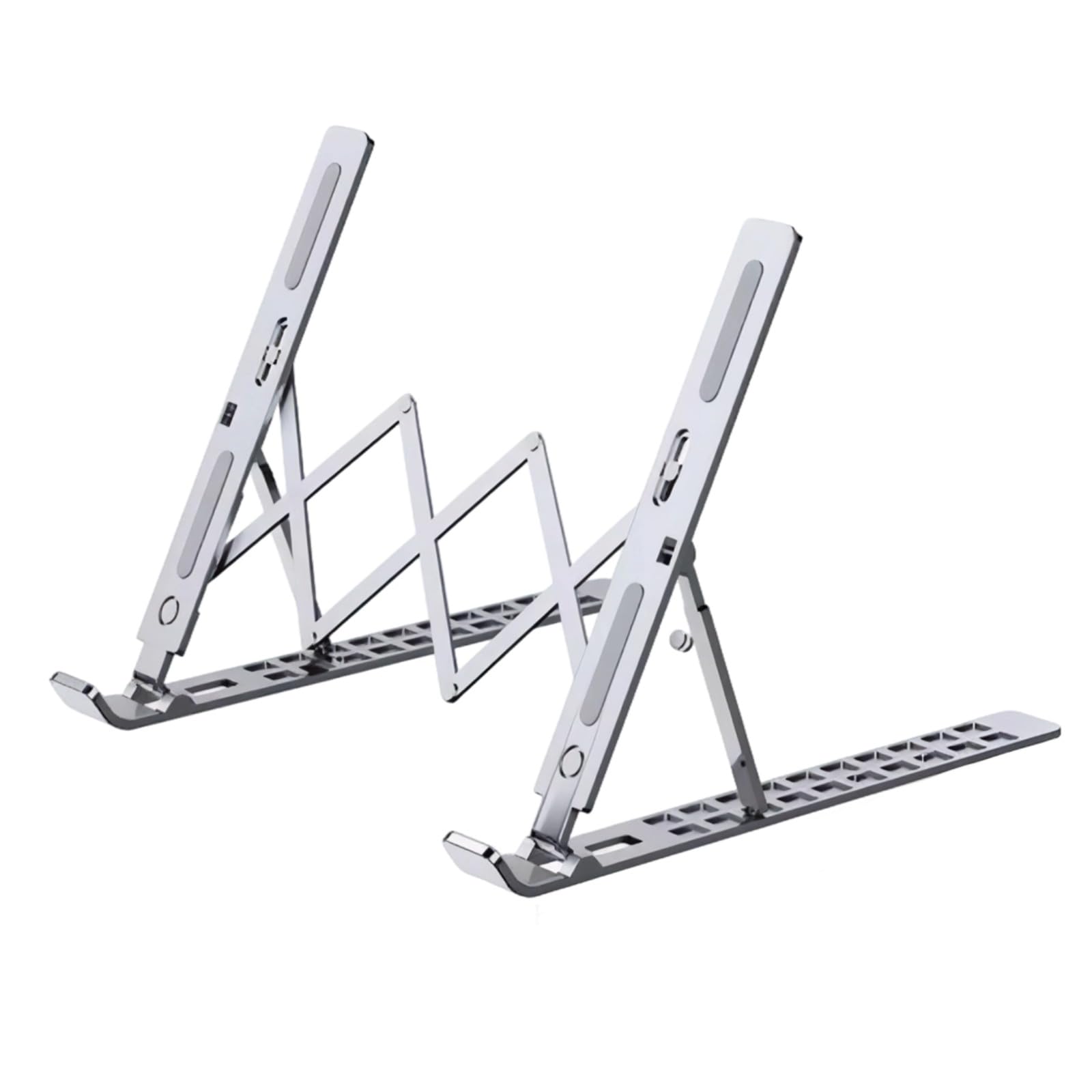 Support pour ordinateur portable en alliage d'aluminium pliable et stable de 21 cm
