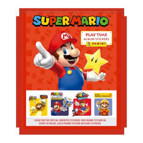 Super Mario Playtime Sticker Collection Starter Pack (französische Version)