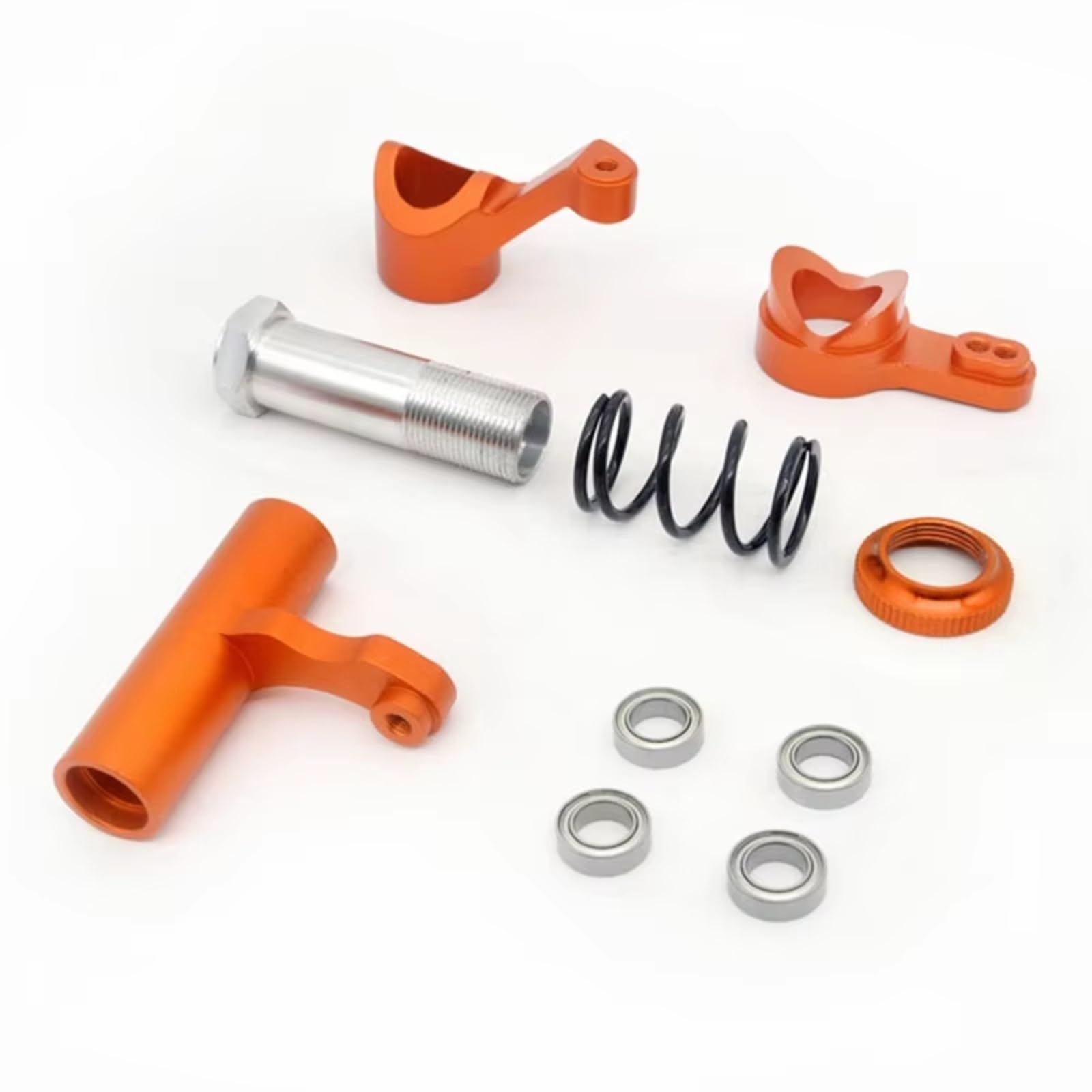 Accesorios coches RC per ZD per Racing MT8 9021 9020 9116 EX-07 rc Car Parts Accessories 8594 Gruppo Sterzo Lega di Alluminio