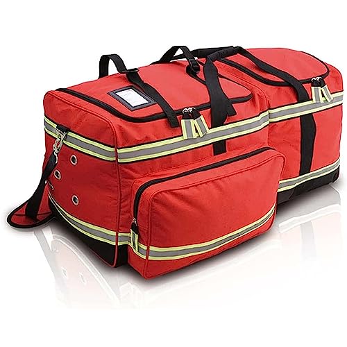 Trousse de premiers soins grand format rouge avec réflecteurs pour éviter le désordre d'urgence