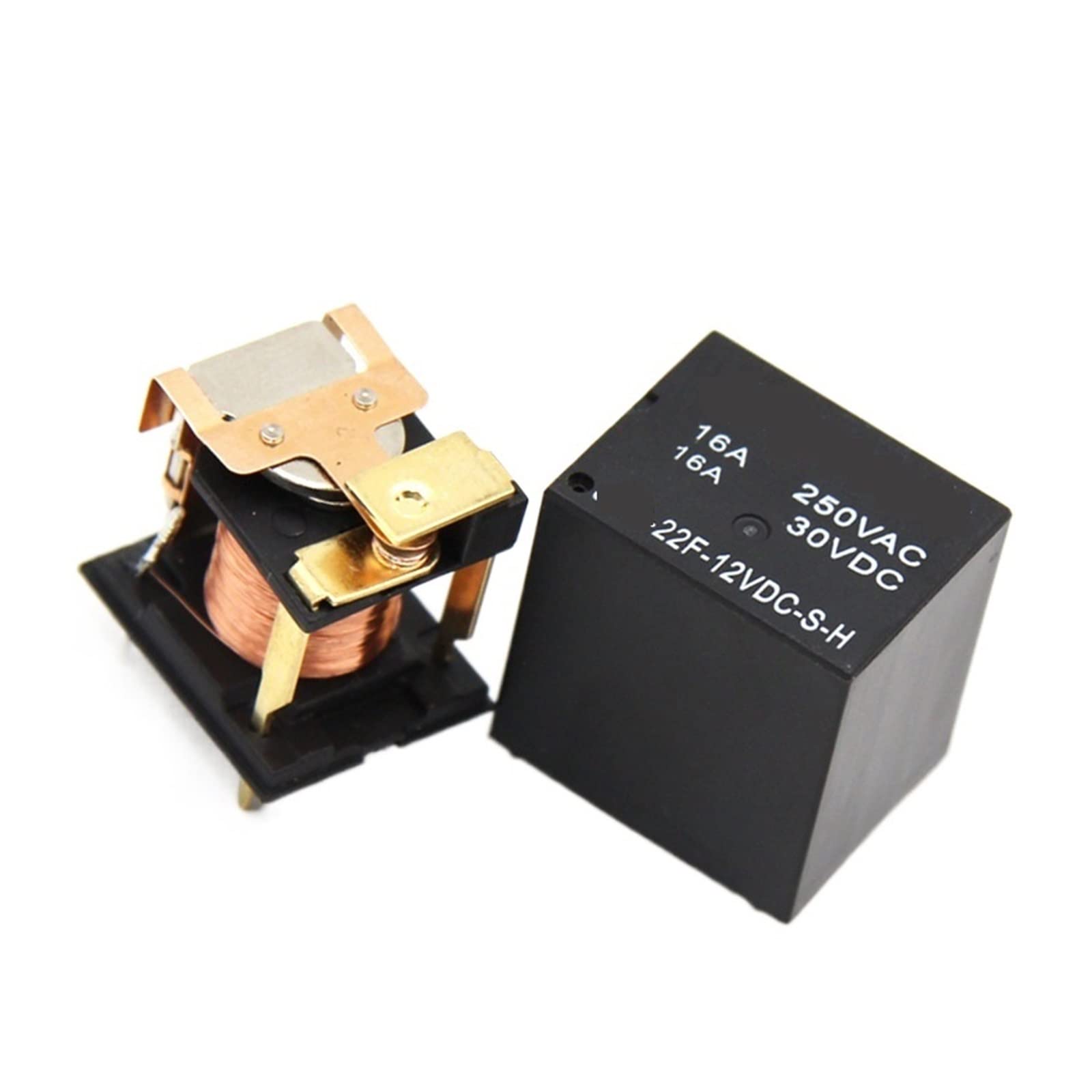 Relais 12V 4 pieds pour la gestion d'éclairage et domotique résidentielle compacte SRU-22F