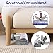 Upgrade Anti-Tangle Vacuum Attachments Head Replacement Parts for Dyson V7 V8, Cyclone V10,V11,V15 Cordless Vacuum Cleaner, Quick Release Motor-Head Brush Roller, for Carpets and Hardwood Floors