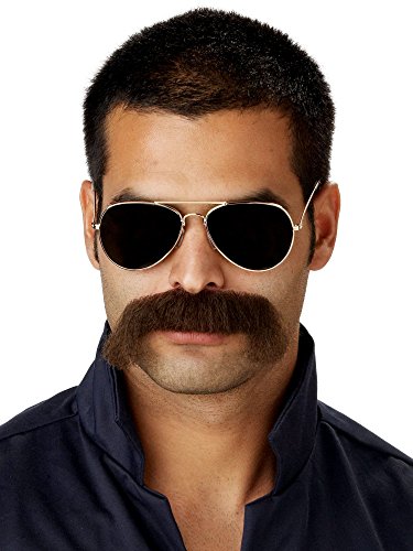 California Costumes The Man Police Moustache