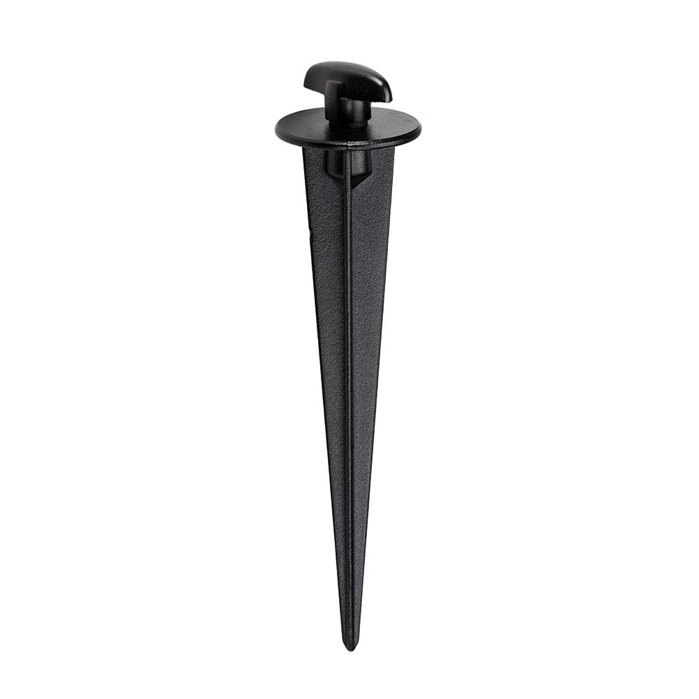 Saxby 78970 Surge Matt Black Floodlight Spike Accessory
