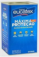 Tinta Emborrachada Máxima Proteção Sol Chuva Eucatex 18l Bco