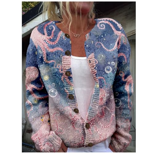 Women's Cable Knit Cardigan Open Front Button Down Oversized Soft Cardigan Sweaters Fall Winter Outwear2