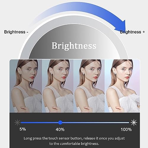 Miroir LED antibuée à intensité variable pour salle de bain - 7