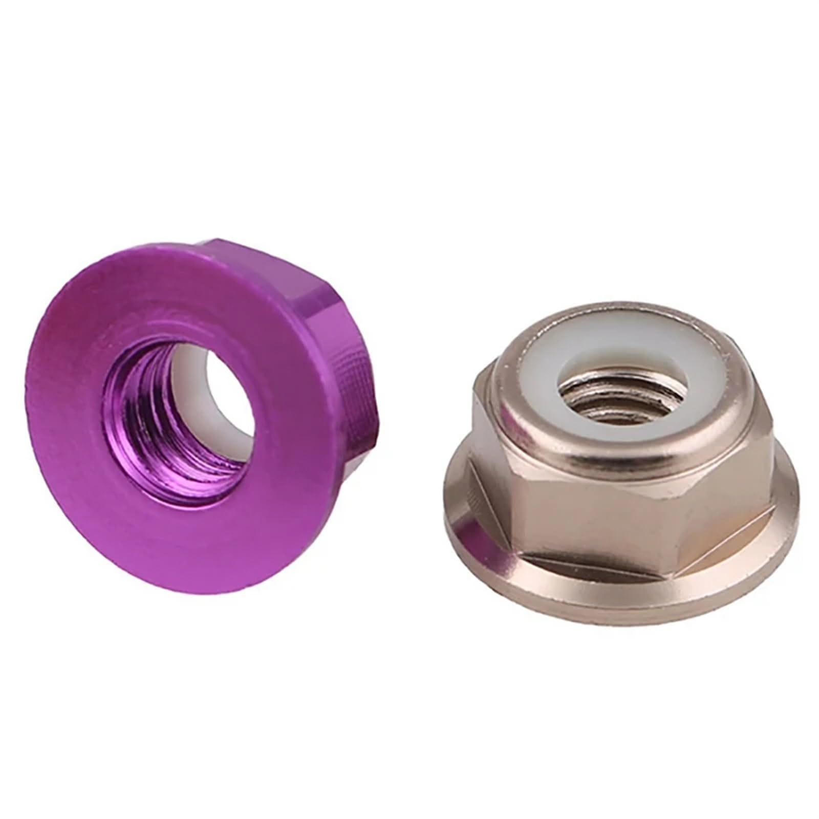 Flansch-Sicherungsmuttern aus Aluminiumlegierung