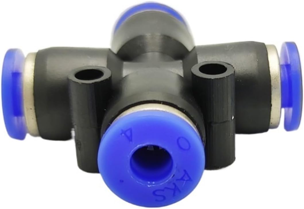 10PCS Pneumatic fittings PZA water pipes and pipe connectors direct thrust 4mm plastic hose quick couplings