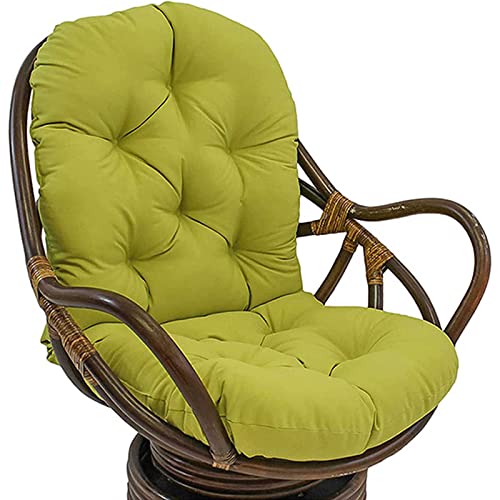 Coussin de remplacement de rotin pour chaise pivotante et dos