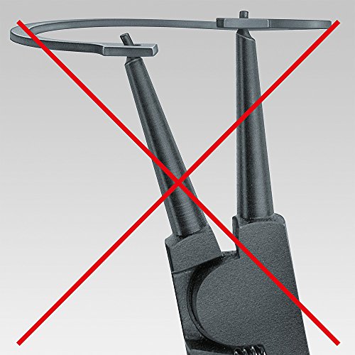 Image of Knipex 49 31 A1 Circlip Pliers for external circlips 10-25mm in grey