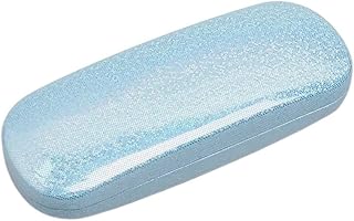 Estuche de protección para gafas de sol, color rosa, brillante, para estudiantes, niñas, gafas de sol, caja de almacenamiento para mujer