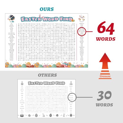 Giant Easter Word Search Poster Under $5 with Code JB3T3CAI