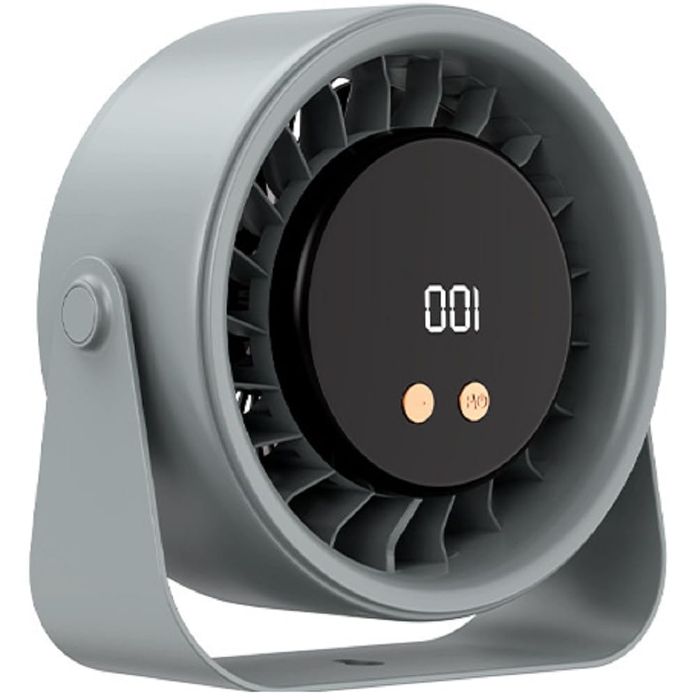 Hndhbfgrt Rechargeable USBDesk Fan Rechargeable Quiet Desktop Cooling Supplies Cooling Supplies Rechargeable Desk Fan B