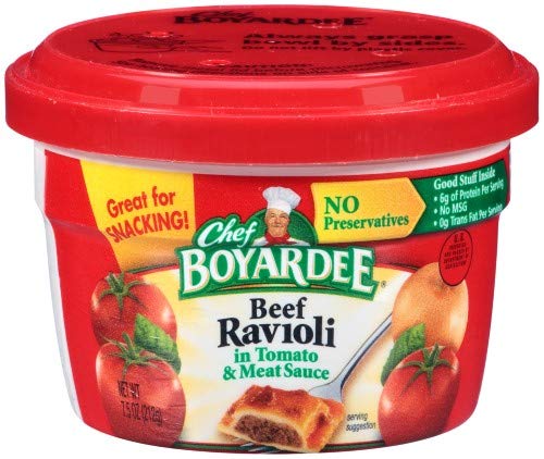 Chef Boyardee Beef Ravioli in Tomato & Meat Sauce (Pack of 10)