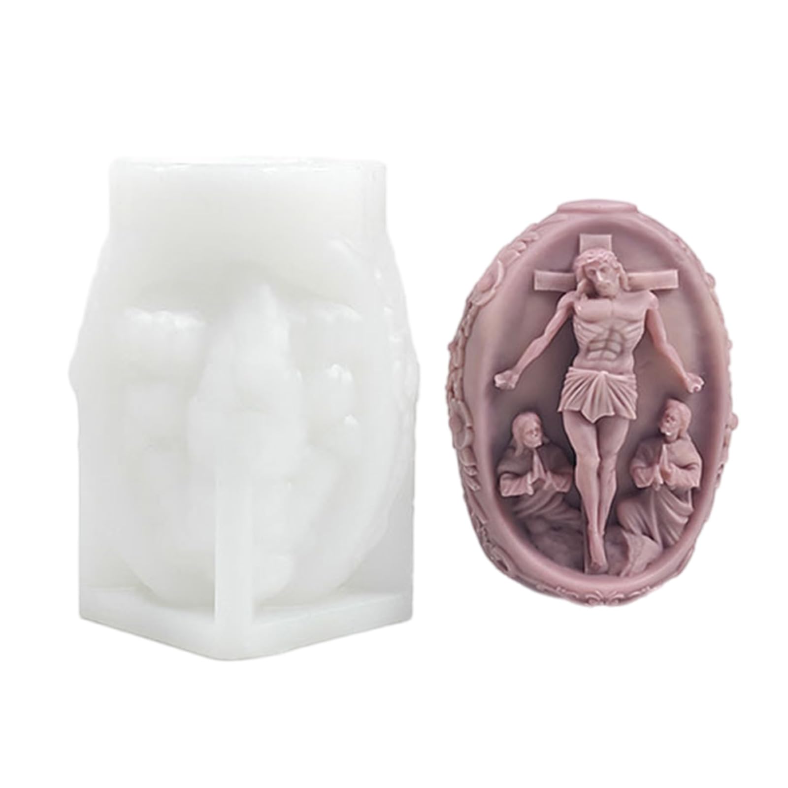 Kalttoy 3D Easters Eggs Silicone Molds Plasters Molds Soap Ornament Castings Craft Supplies Silicone Easters