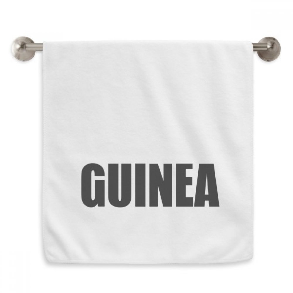 Serviettes Guinée diadème blanc 13x29 pouces débarbouillettes douces