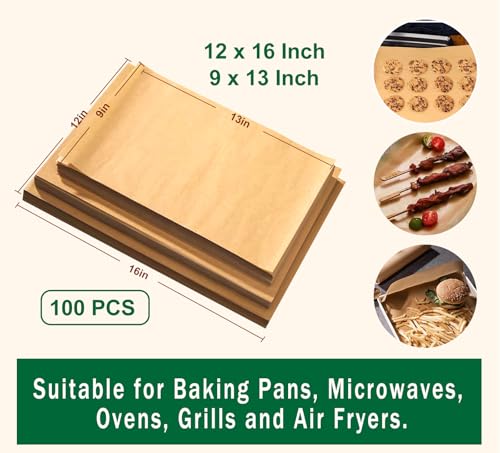 Save 25% on 100pcs Unbleached Parchment Paper Sheets with Code BBMIIPV5 - Image 3