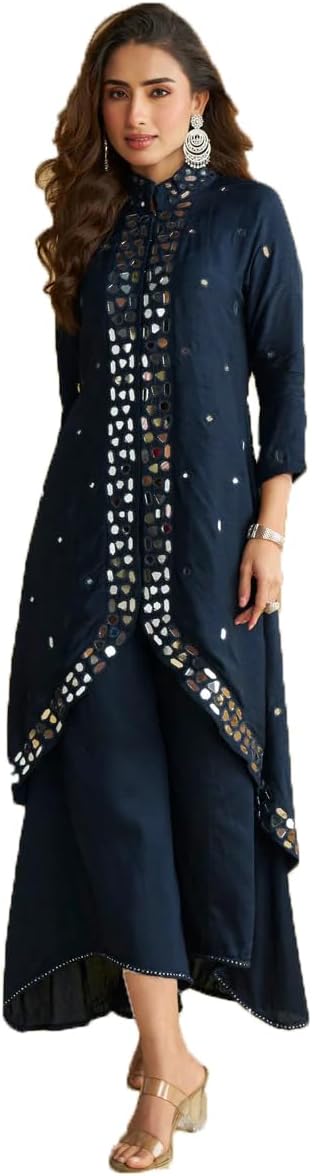 Indian Pakistani Women's Ready to wear Co-ord set suit for Eid Party Wedding Festivals (3010)