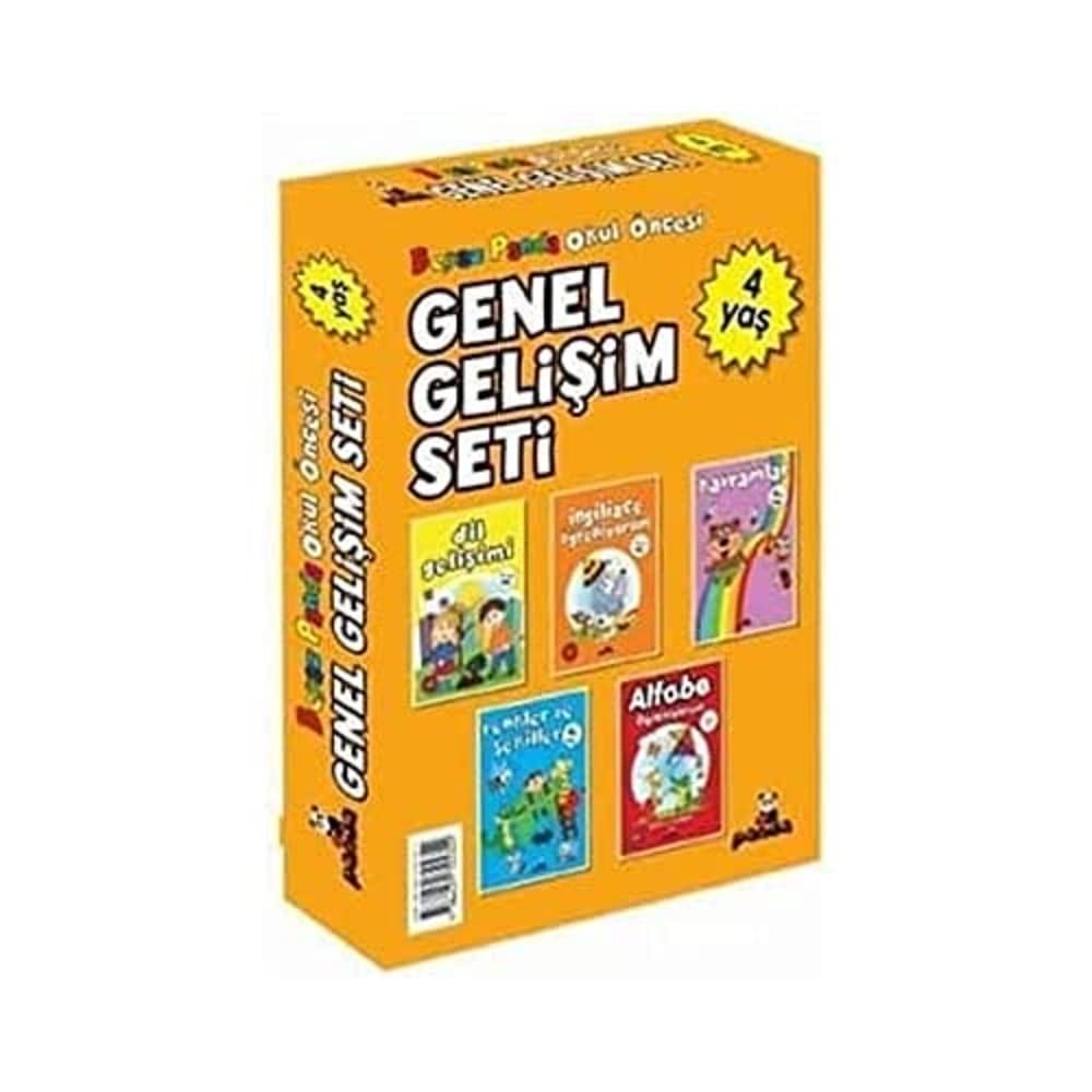 4 Yaş Genel Gelişim Seti - 5 Kitap Takım