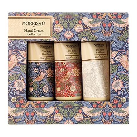 Morris & Co. Beauty Strawberry Thief Shea Butter Hand Cream Collection Gift Set, 3 x 30 ml Cover