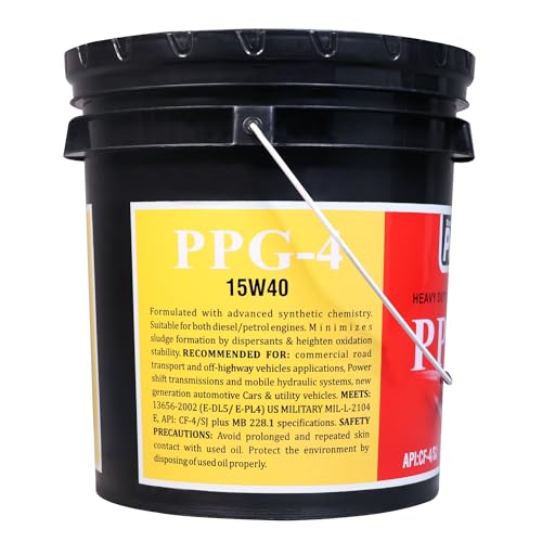 Image of PALCO PPG-4 15W40 | API:CF-4 /SJ & MB 228.1 Multigrade Engine oil for Diesel Commercial Road Transport & Off Highway Vehicles | New Generation Automotive Vehicles | 15 Litres