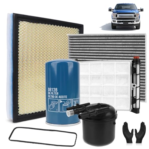 4-in-1 Diesel Truck Filter Kit -compatible With Ford 6.7l Powerstroke 2020-20...