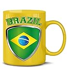 brasilien kartell Becher mit Digitalen beidseitigen Aufdruck, somit für Rechts und Links Händer geeignet.